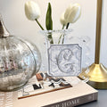 Monogrammed Scallop Frame